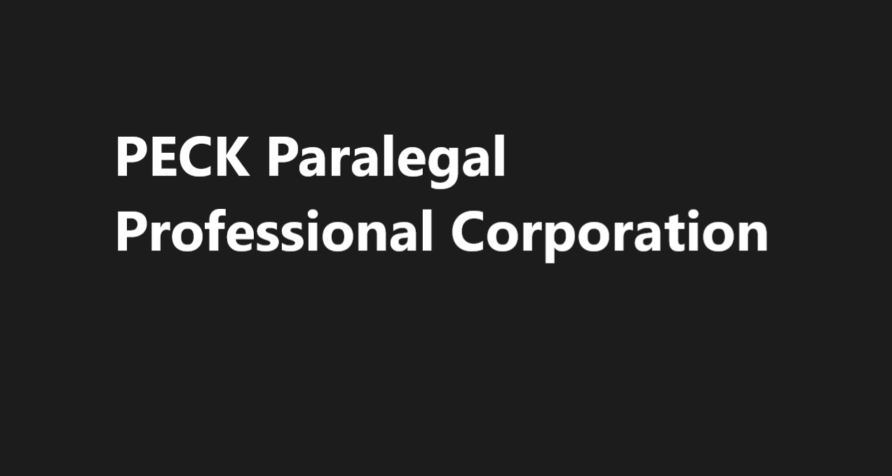 Peck Paralegal office